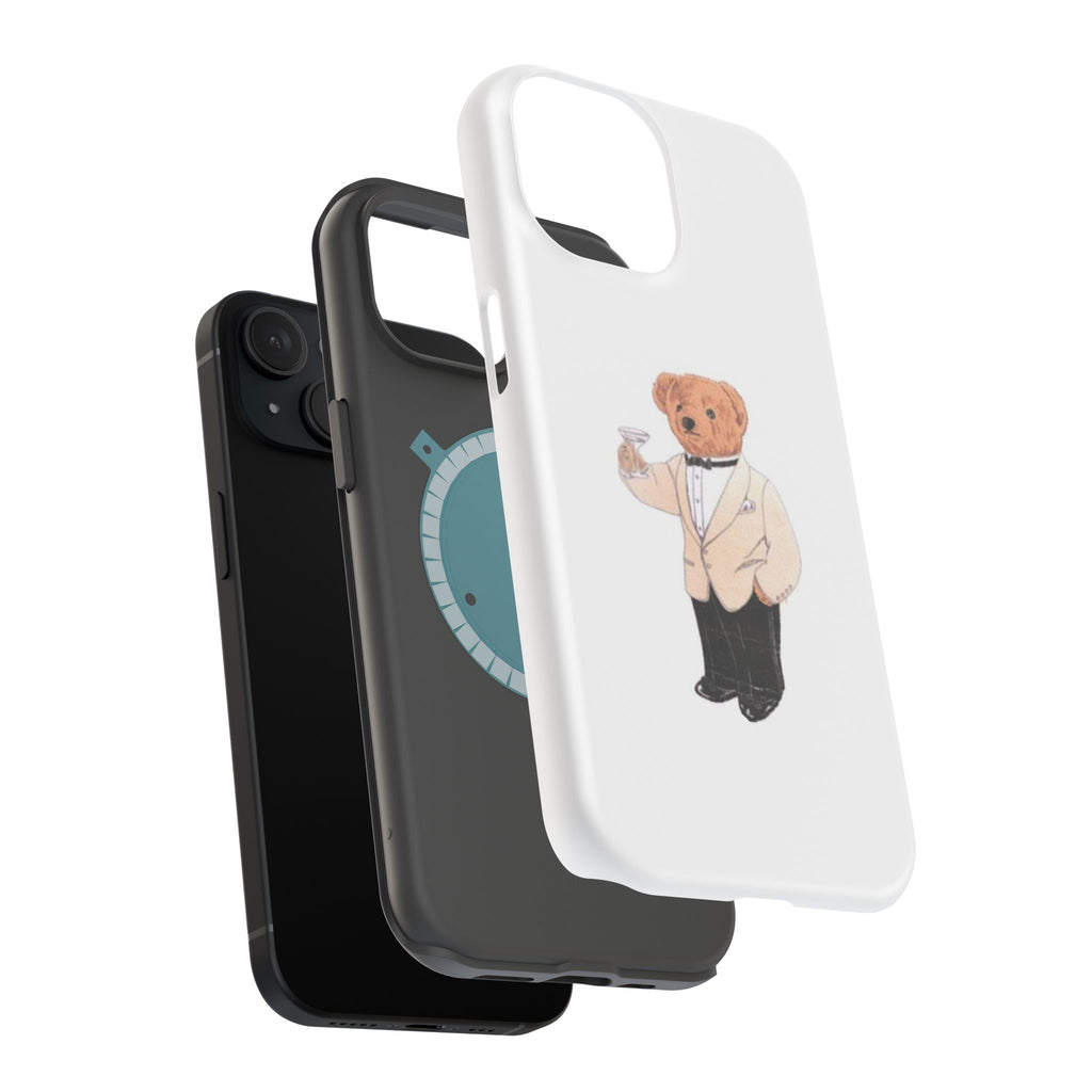 Classic Bear Phone Case — Magnetic Impact-Resistant iPhone Cover
