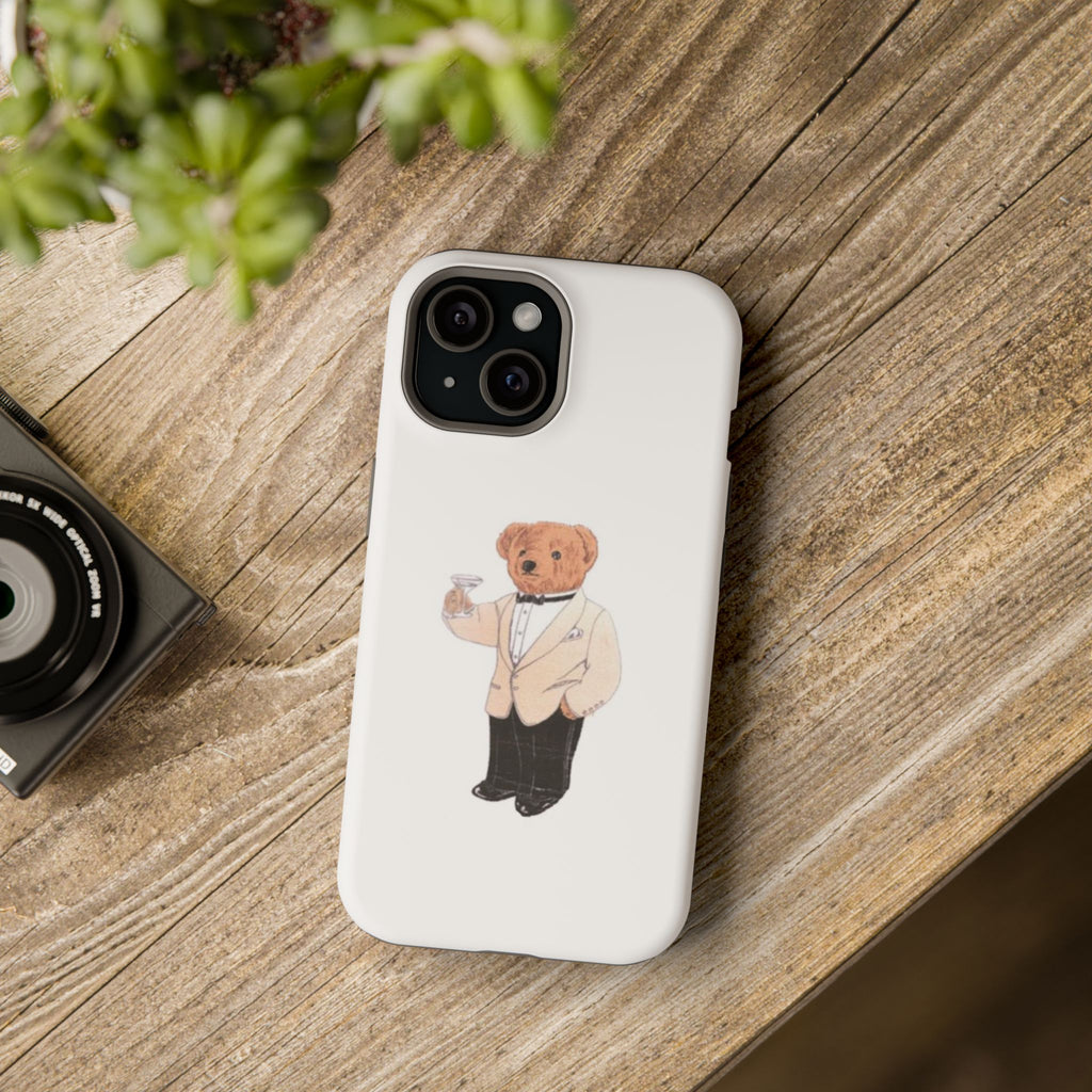 Classic Bear Phone Case — Magnetic Impact-Resistant iPhone Cover