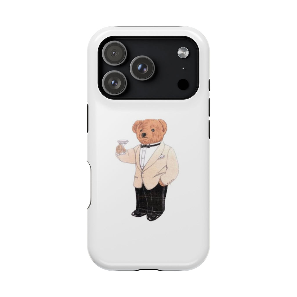 Classic Bear Phone Case — Magnetic Impact-Resistant iPhone Cover