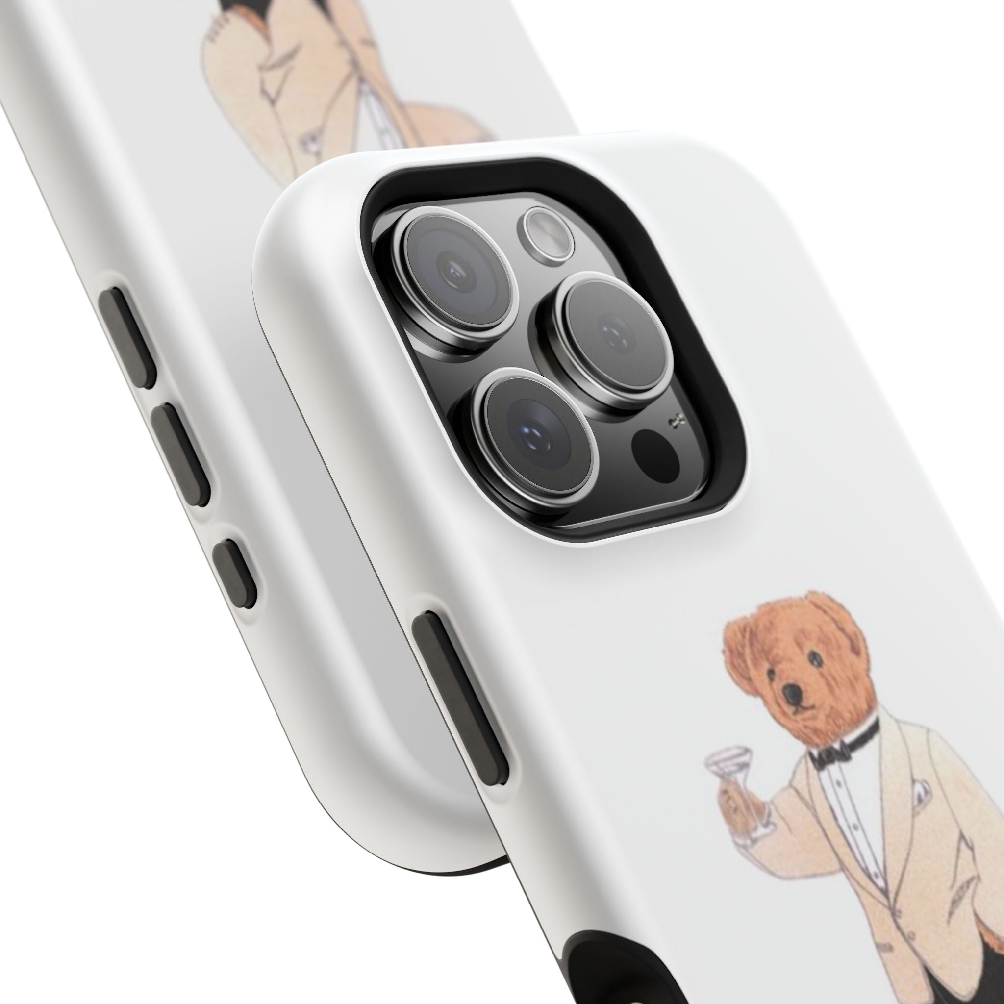 Classic Bear Phone Case — Magnetic Impact-Resistant iPhone Cover