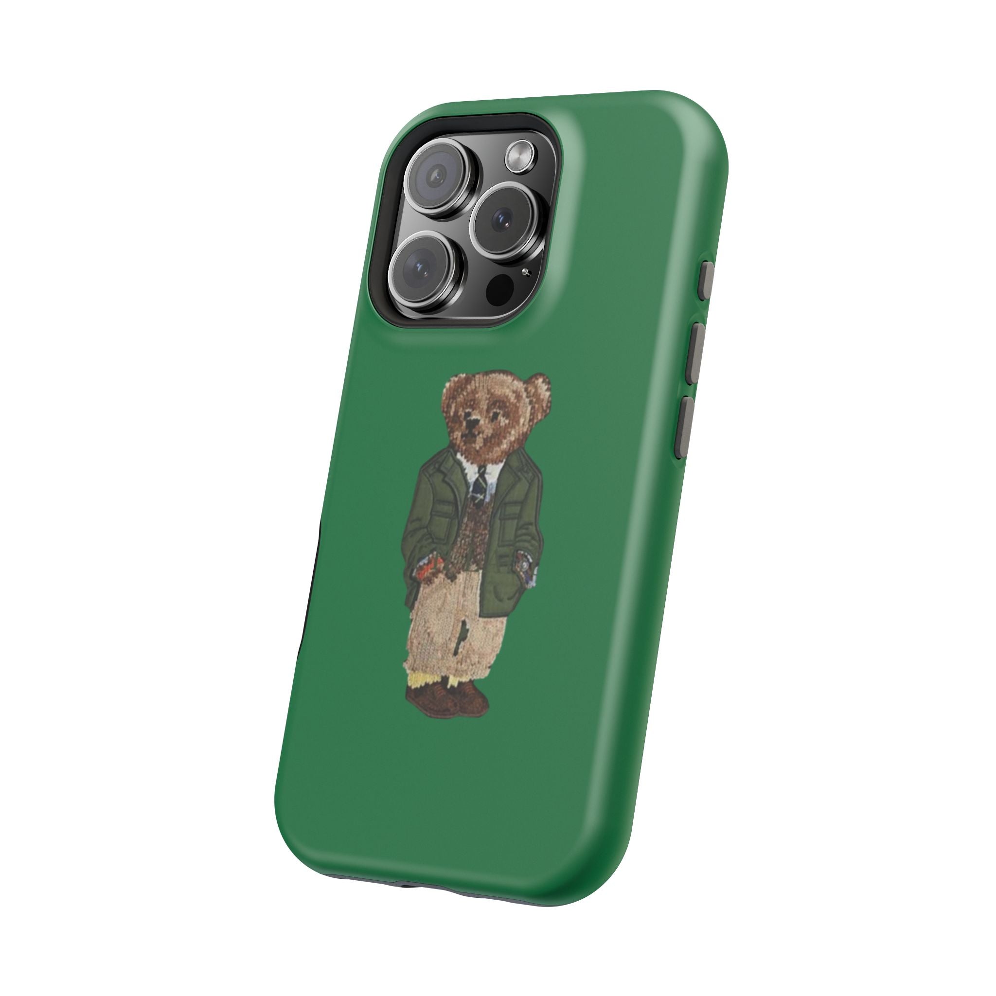 Dressed Bear Magnetic Impact-Resistant Phone Case