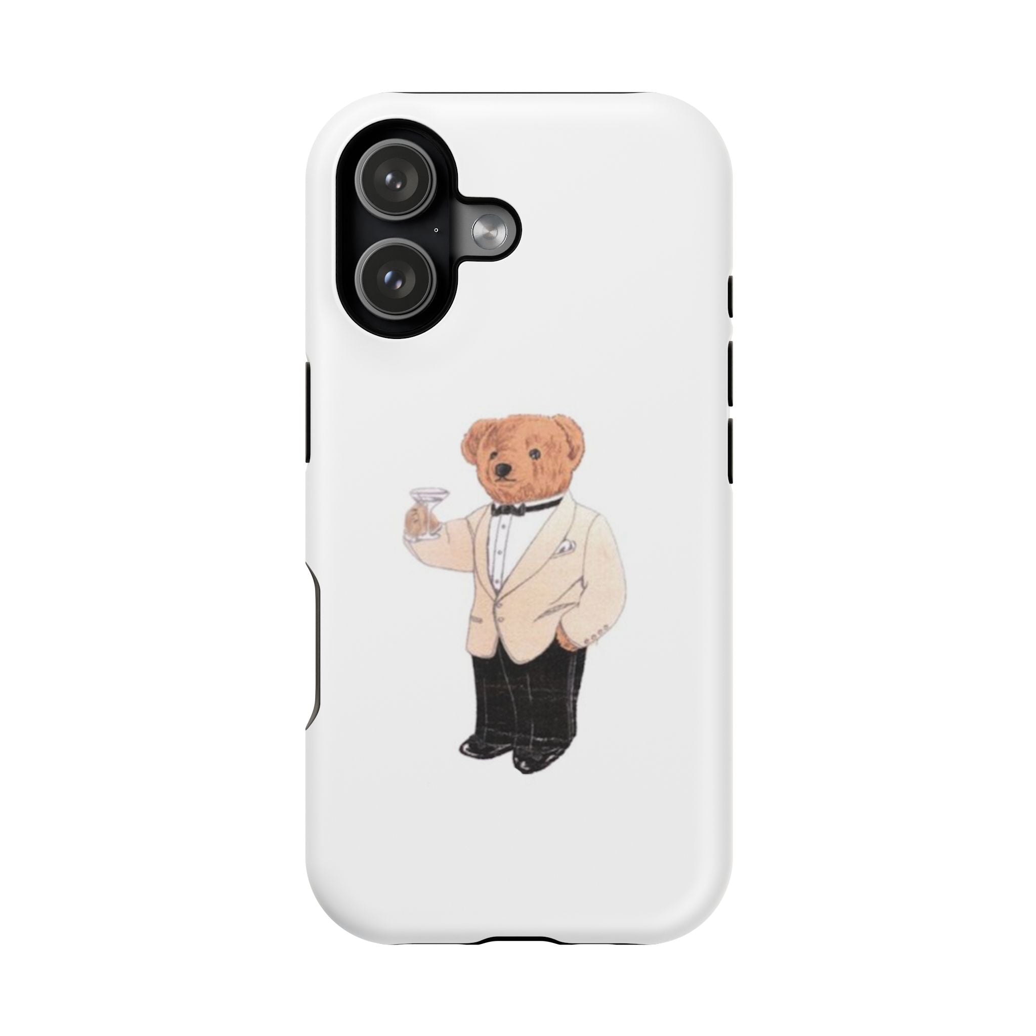 Classic Bear Phone Case — Magnetic Impact-Resistant iPhone Cover