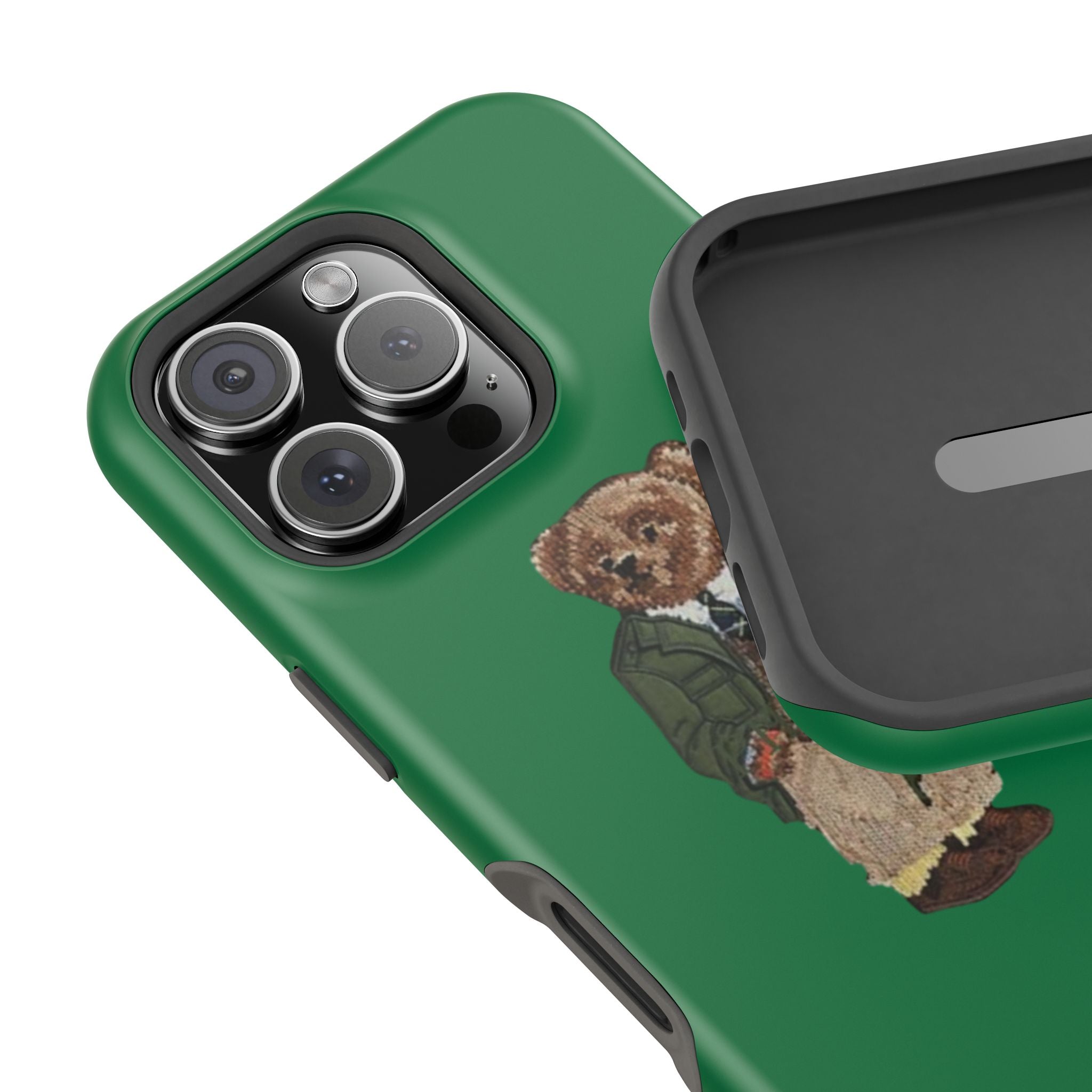 Dressed Bear Magnetic Impact-Resistant Phone Case