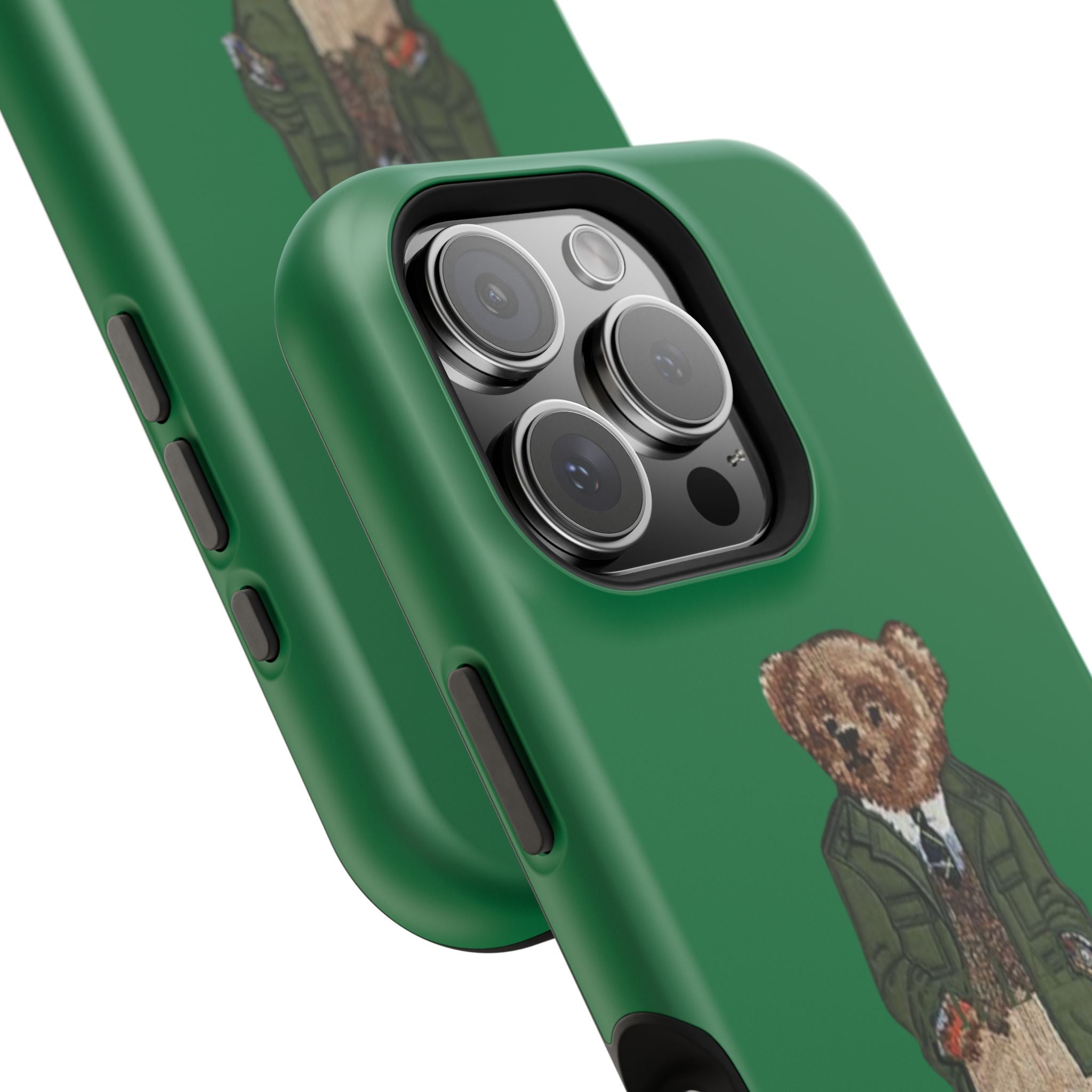 Dressed Bear Magnetic Impact-Resistant Phone Case